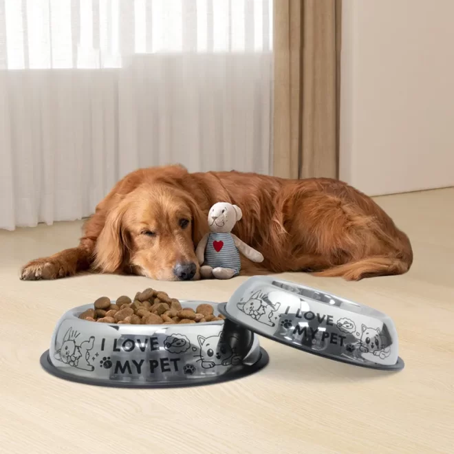 Custom Stainless Steel Pet Bowl