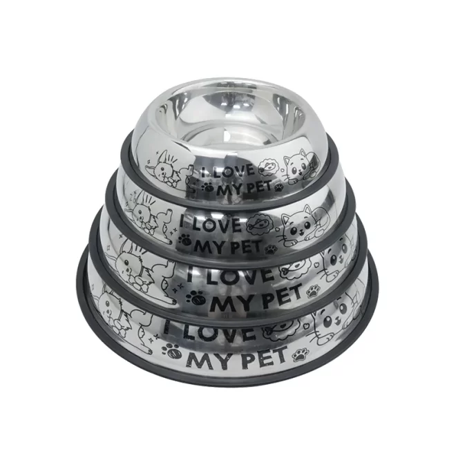 Custom Stainless Steel Pet Bowl