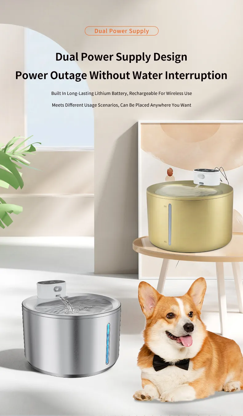 Custom Cat Water Fountain -Wholesaler