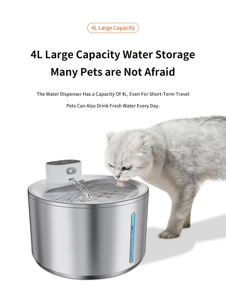 Custom Cat Water Fountain -Wholesaler
