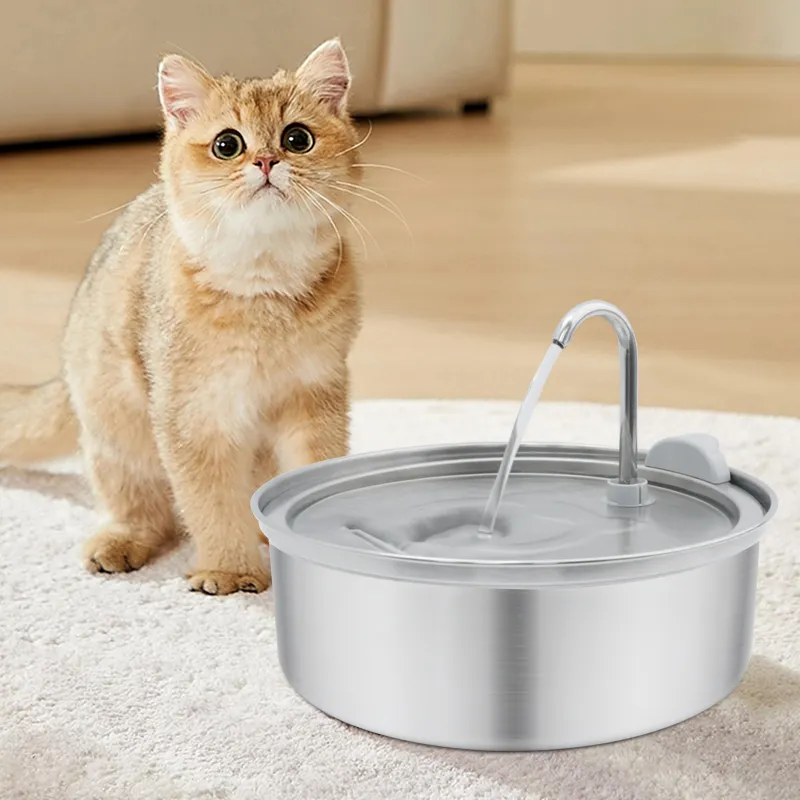 最高のステンレス鋼の猫用水噴水